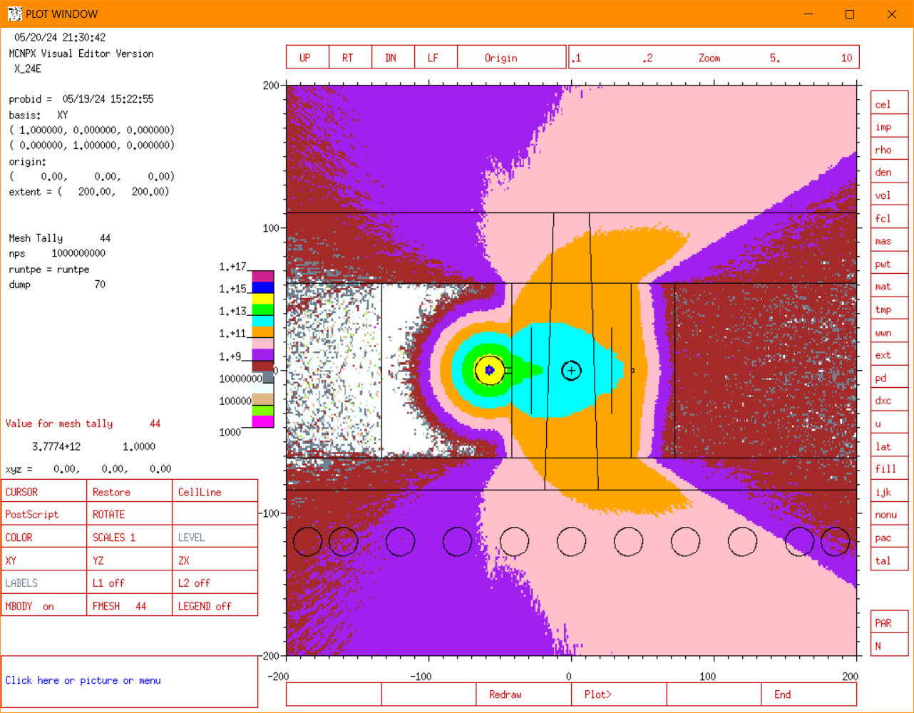 MCNP simulation of a neutron densitometer